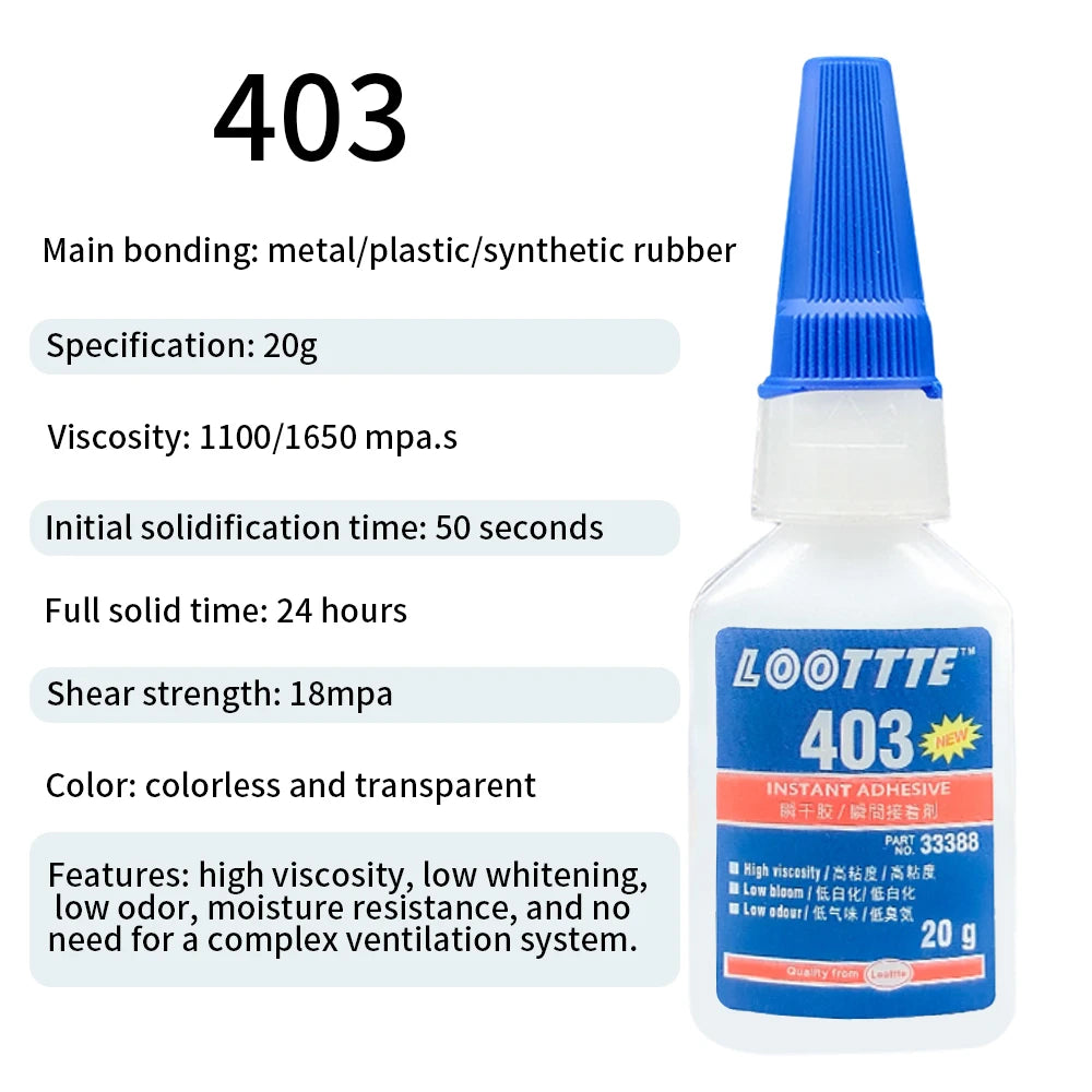 20Ml 401 460 Instant Strong Glue Universal Super Glue Mighty Instant Glue Instant Colorless Adhesive Glue Tools