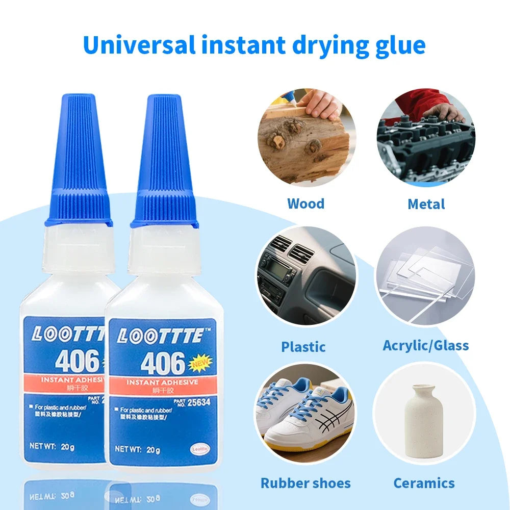 20Ml 401 460 Instant Strong Glue Universal Super Glue Mighty Instant Glue Instant Colorless Adhesive Glue Tools