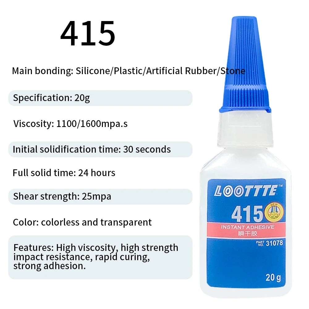 20Ml 401 460 Instant Strong Glue Universal Super Glue Mighty Instant Glue Instant Colorless Adhesive Glue Tools